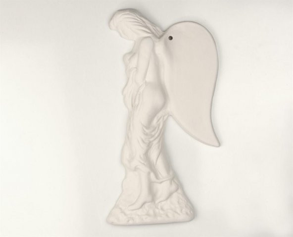 Melek Seramik Bisküvi Boyanabilir Obje (Ham Ürün) ürün görseli