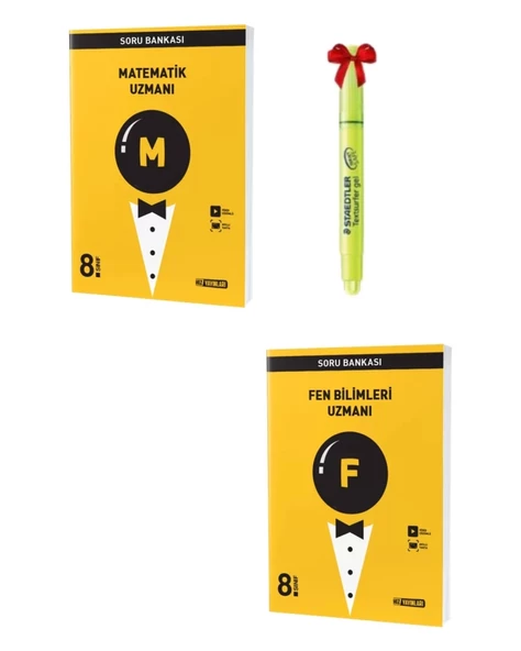 LGS 8.Sınıf Matematik Fen Bilimleri Uzmanı Soru Bankası