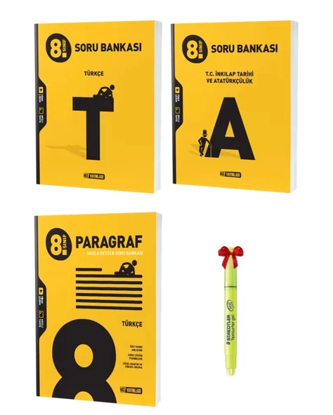 LGS 8.Sınıf Türkçe İnkılap ve Paragraf Soru Bankası