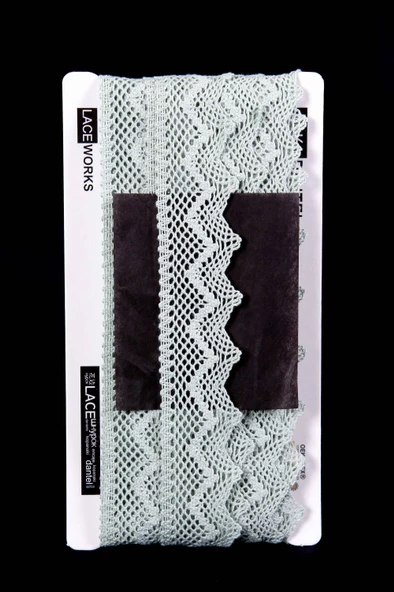 ALKA DANTEL PAMUK KOPANAKİ 10 METRE 8220 MİNT YEŞİLİ