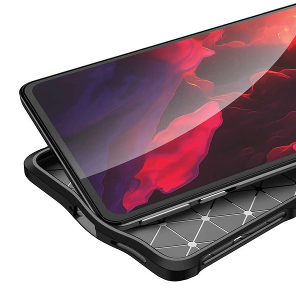 Xiaomi Redmi K40 Gaming Kılıf Niss Deri Desenli Silikon Kılıf - Resim 8