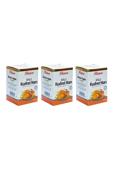 Ballı Kudret Narı Macunu (YENİ FORMÜL) 3 X 210 gr