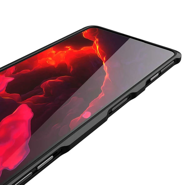 Xiaomi Redmi K40 Gaming Kılıf Niss Deri Desenli Silikon Kılıf - Resim 11