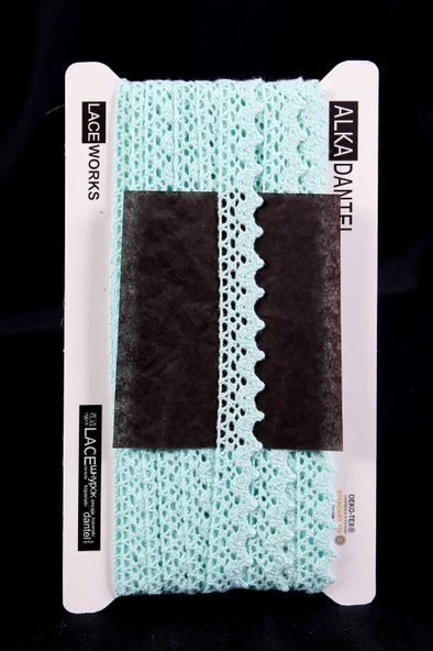 ALKA DANTEL PAMUK KOPANAKİ 10 METRE 683 PAMUK SU YEŞİLİ