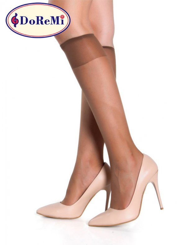 Likralı Dizaltı Çorap 5Li Paket - Resim 5