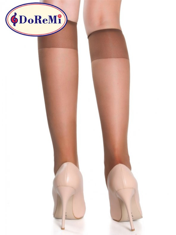 Likralı Dizaltı Çorap 5Li Paket - Resim 6