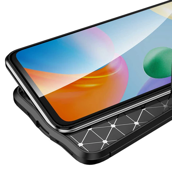 Xiaomi Redmi 10C Kılıf Zore Niss Deri Desenli Silikon Kılıf - Resim 12