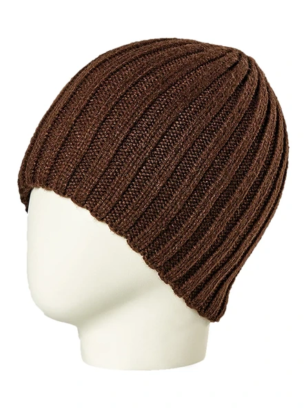 Beyaz Mansız Bere Düz Erkek Beresi  Lacivert Standart - 2