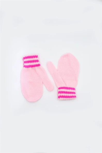 Bebe  Çocuk Eldiveni 0-3 Yaş  Bordo 0-2 Yaş - 5