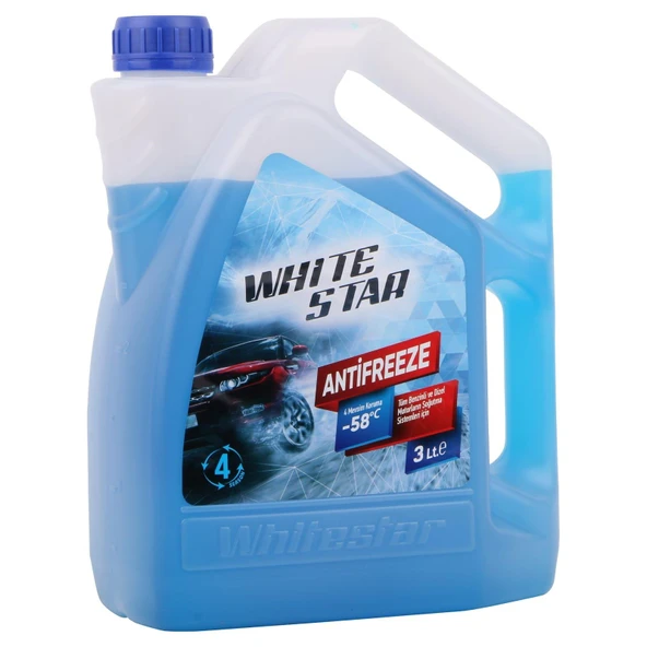 White Star -58 Antifiriz Mavi 3lt ürün görseli
