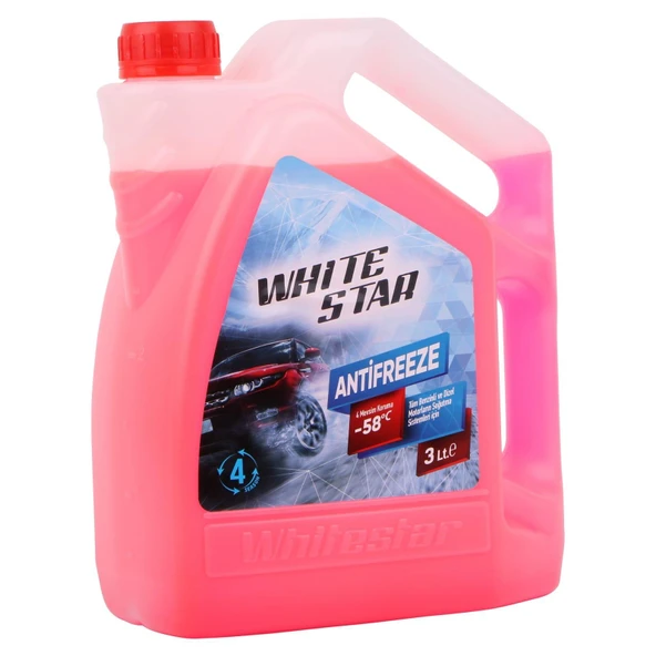 White Star -58 Antifiriz Kırmızı 3lt ürün görseli