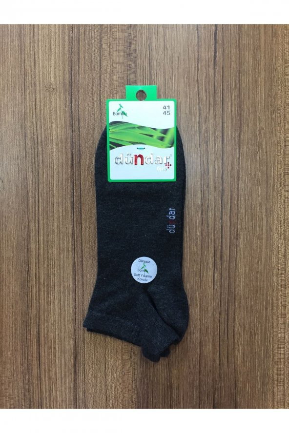 Erkek Füme Bambu 6Lı Dikişsiz Patik Çorap ürün görseli