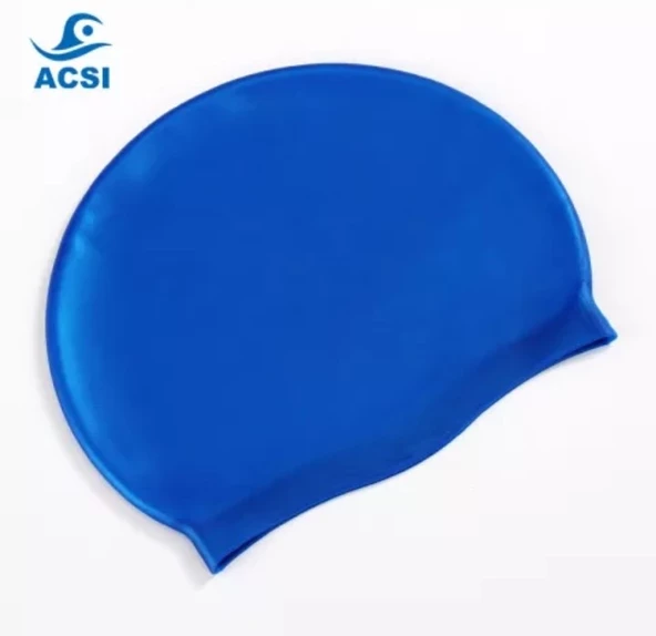 Siyah Silikon Renkli Bone Düzrenk Slikon Bone  Mavi Standart - 3