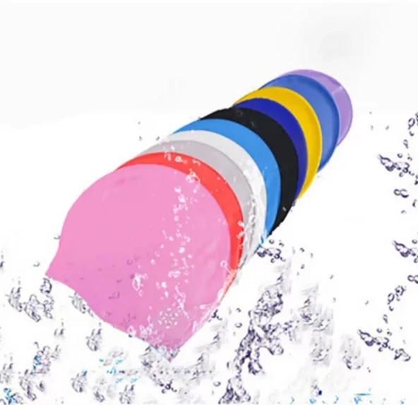 Siyah Silikon Renkli Bone Düzrenk Slikon Bone Pembe Standart - 4