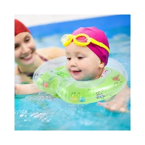 Bebe Boyun Simidi Bebe Yüzme Simidi Pembe - 4