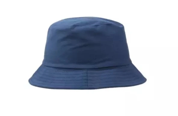 Düz Kova Şapka Yazlık İnce Balıkçı Şapka Bucket Hat  Bej Standart - Resim 12