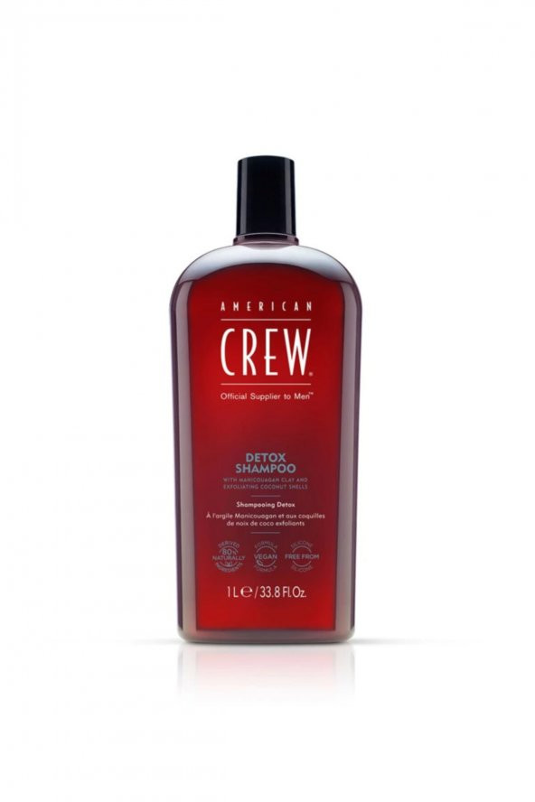 American Crew Detox Shampoo 1000ml Yeni