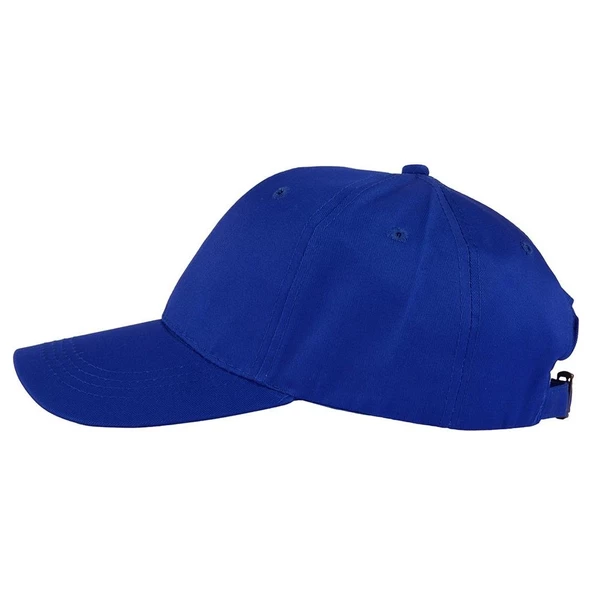 Pembe Basic Unisex  Spor Düz  Şapka Kep  Saks Mavisi Tek Ebat - 3