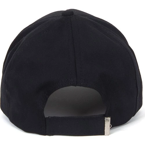 Pembe Basic Unisex Spor Düz Şapka Kep Siyah Tek Ebat - 5