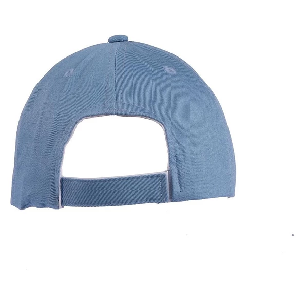 Pembe Basic Unisex Spor Düz Şapka Kep Açık Mavi Tek Ebat - 4