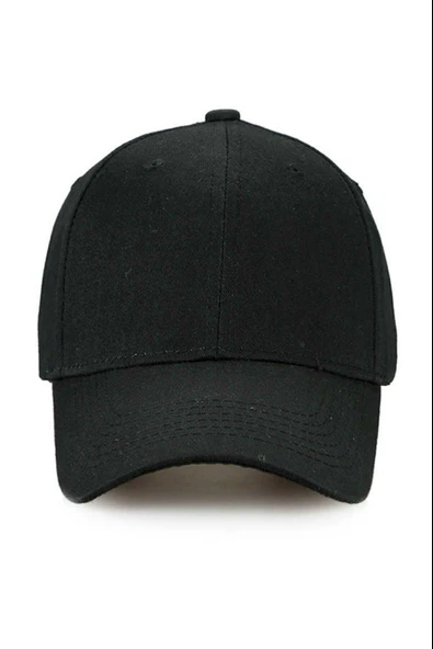 Pembe Basic Unisex  Spor Düz  Şapka Kep  Beyaz Tek Ebat - 9