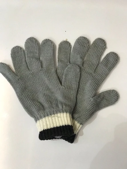 Pembe Kız Çocuk Eldiven 8-12 Yaş  Krem 8-12 Yaş - 3