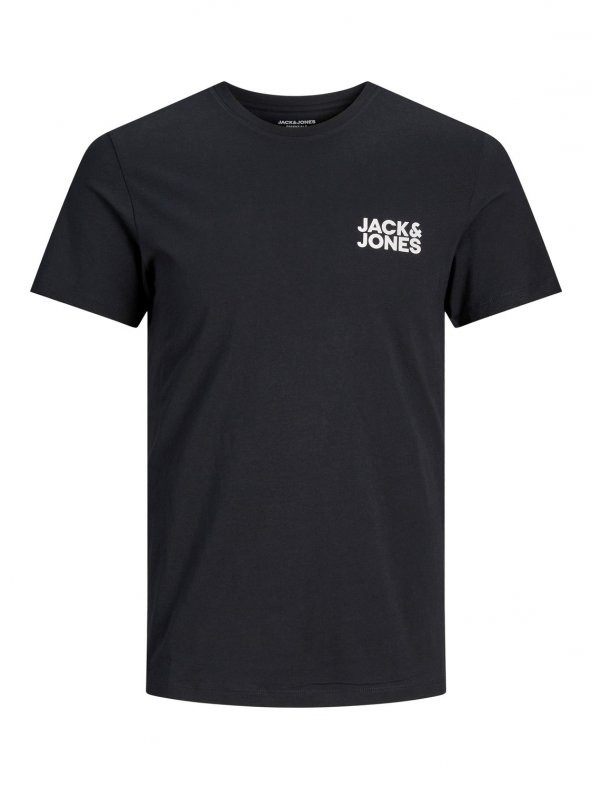 JACK JONES Erkek Corp Logo Tişört 12151955 - 2