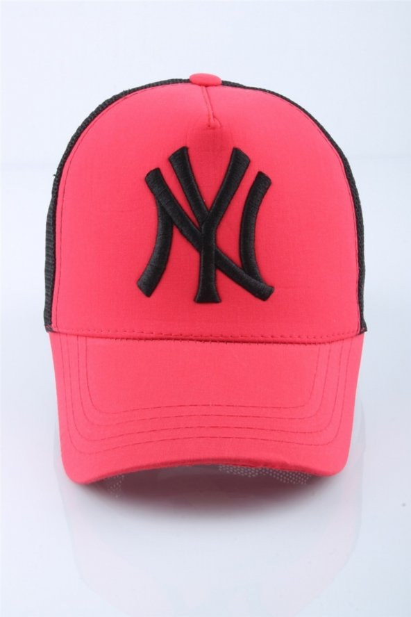 Fileli New York Yankees Nakışlı Şapka Kırmızıı Siyah Ny Şapka  Kırmızı Siyah1 Standart - 2