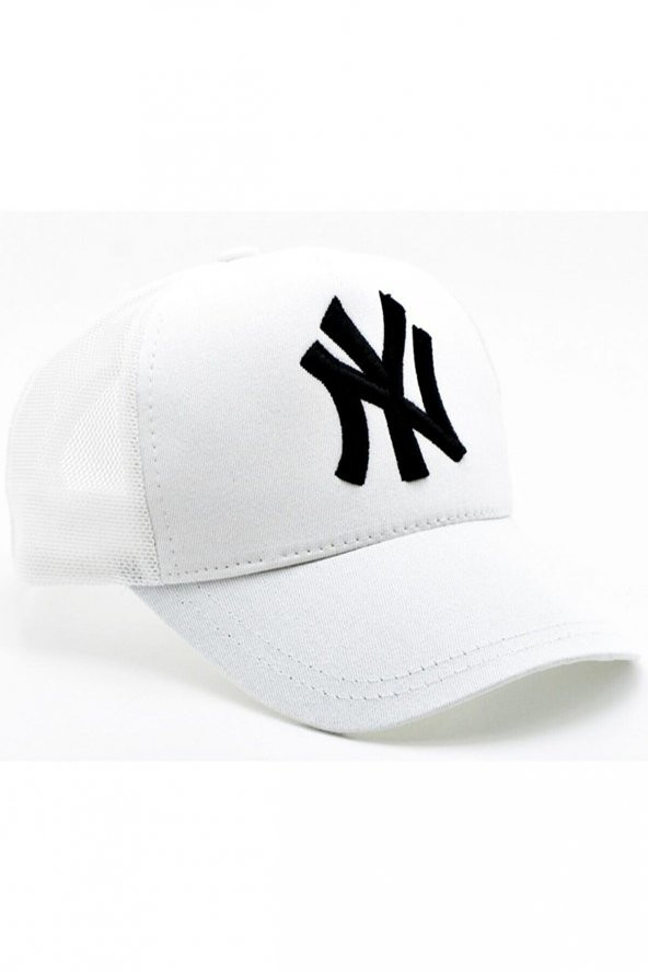 Fileli New York Yankees Nakışlı Şapka Kırmızıı Siyah Ny Şapka  Beyaz Standart - 2