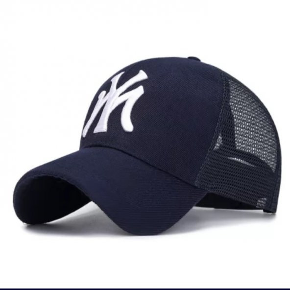 Fileli New York Yankees Nakışlı Şapka Kırmızıı Siyah Ny Şapka  Lacivert Standart
