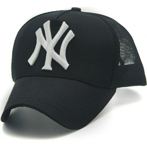 Fileli New York Yankees Nakışlı Şapka Kırmızıı Siyah Ny Şapka  Siyah Beyaz Standart - 3