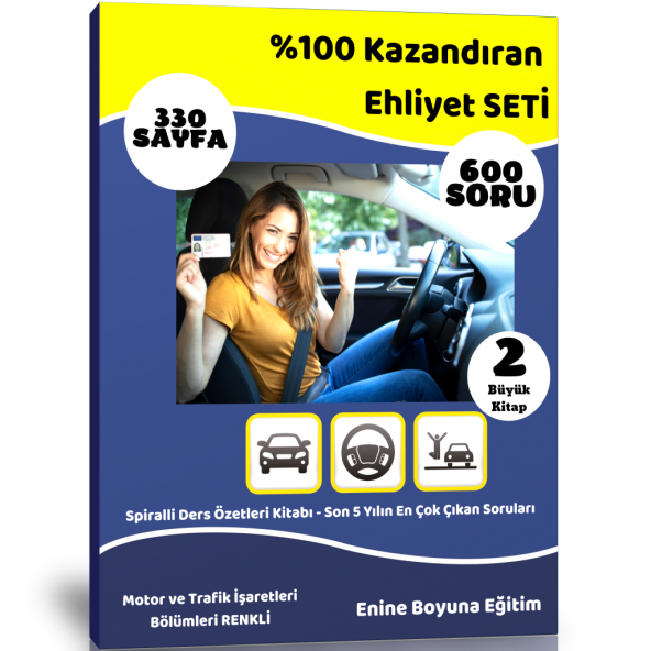 100 Kazandıran Ehliyet Eğitim Seti