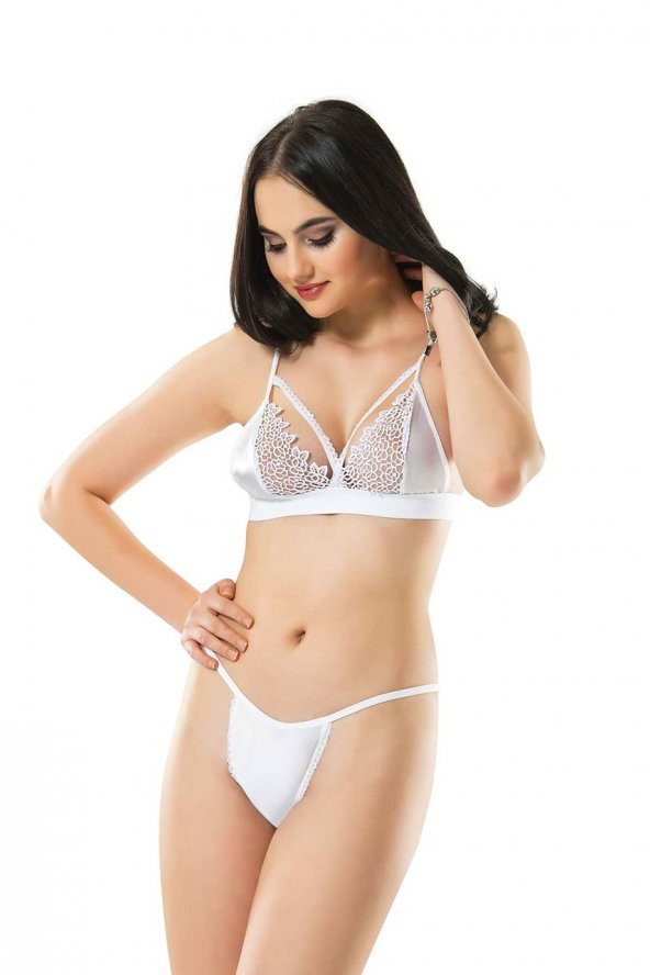 Beyaz Sütyen Takım ürün görseli
