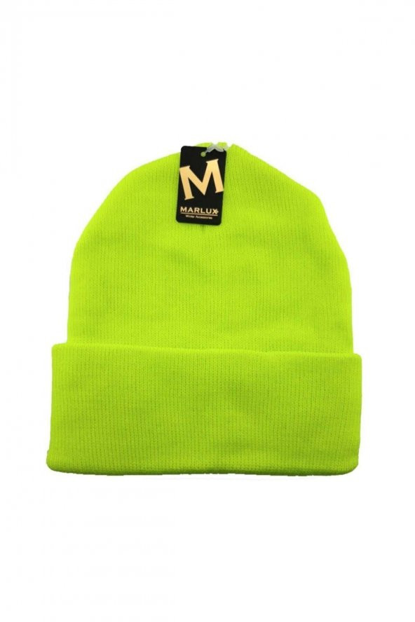 Unisex Balıkçı Bere  NEON YEŞİL Tek Ebat ürün görseli 1