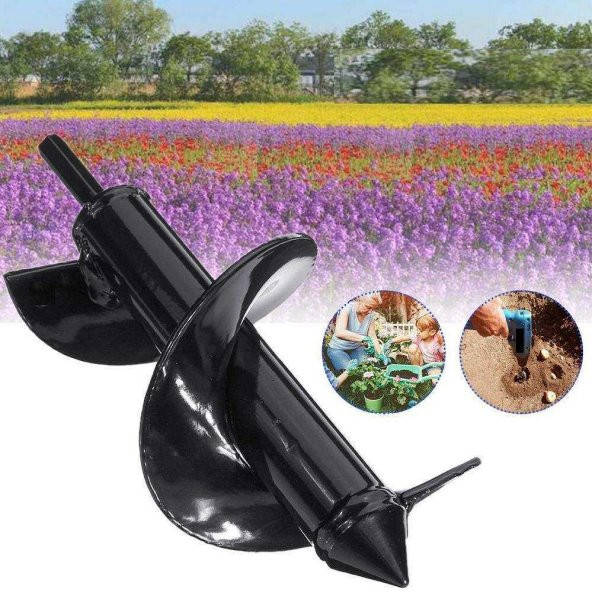 Bitki Ekim-Dikim için Matkap Burgu Ucu 200x75 mm - 6