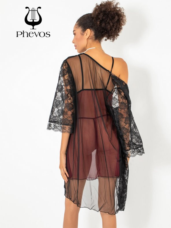 3lü Gecelik ve Sabahlık Takımı - Resim 4