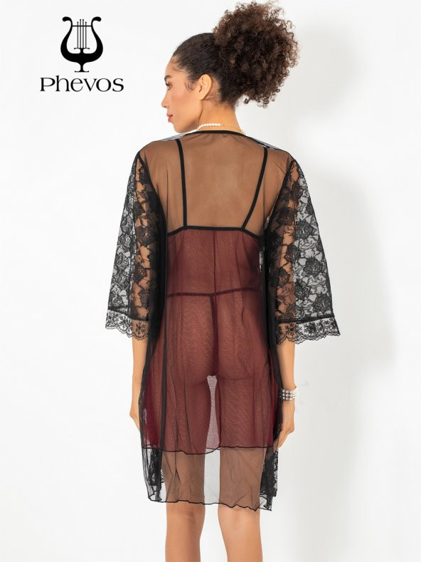 3lü Gecelik ve Sabahlık Takımı - Resim 5