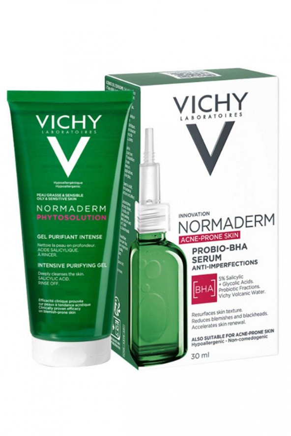 Vichy Normaderm Probio Bha Peeling Etkili Serum 30 ml+Normaderm Gel 50 ml Set