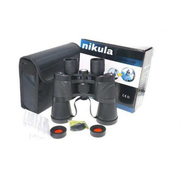 Nikula 10x50 Dürbün Av Dürbünü Güneş Filtreli Taşıma çantalı 1000m/45m - 4