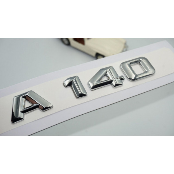 A 140 Bagaj Krom Metal 3M 3D Yazı Logo