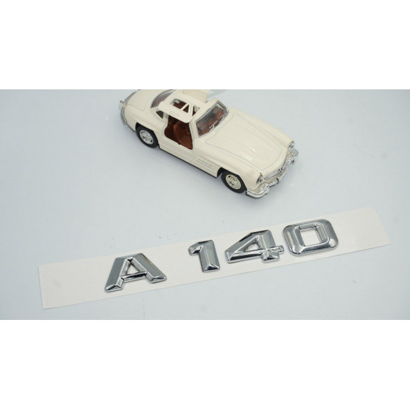 A 140 Bagaj Krom Metal 3M 3D Yazı Logo - 2