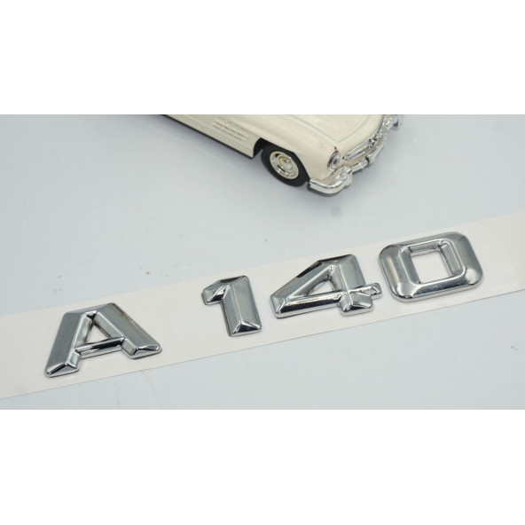 A 140 Bagaj Krom Metal 3M 3D Yazı Logo - 3