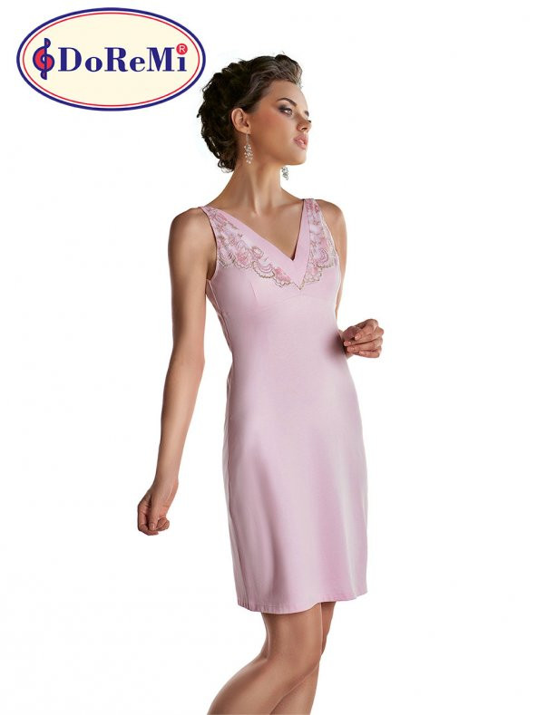 Lace Pink Gecelik