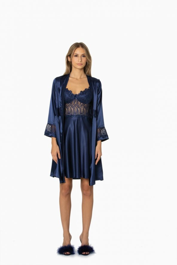 pierre cardin 6lı Saten Gelin Çeyiz Set - Resim 9