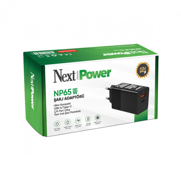 Next Power NP65W Hızlı Şarj Cihazı - 6