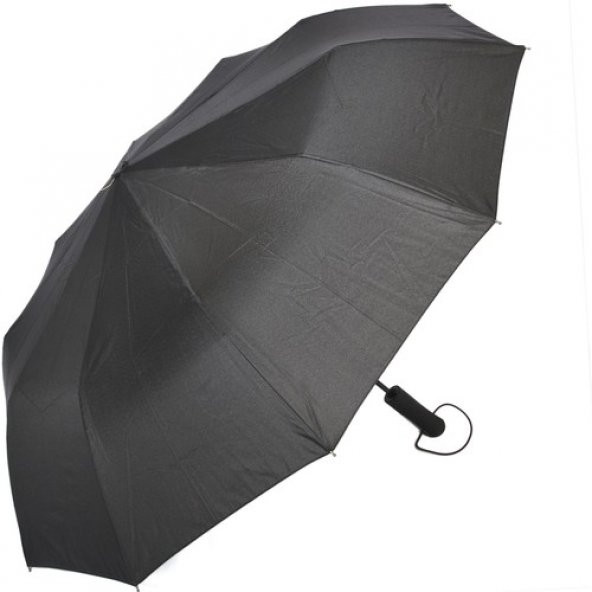 Rubenis Elite Otomatik 10 Telli 3 Kırmalı Siyah Bay Şemsiye M1  SİYAH - 4