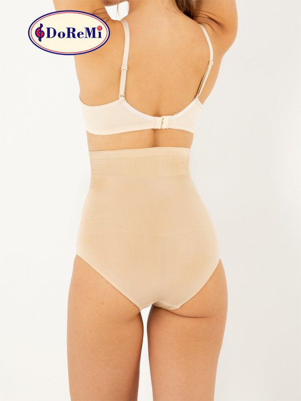 Yüksek Bel Toparlayıcı Dikişsiz Seamless Külot - Resim 3