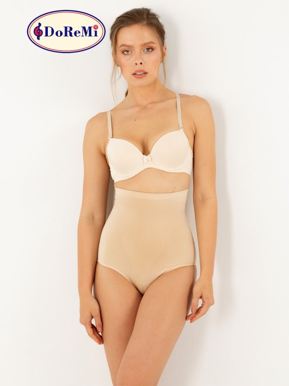 Yüksek Bel Toparlayıcı Dikişsiz Seamless Külot - Resim 5