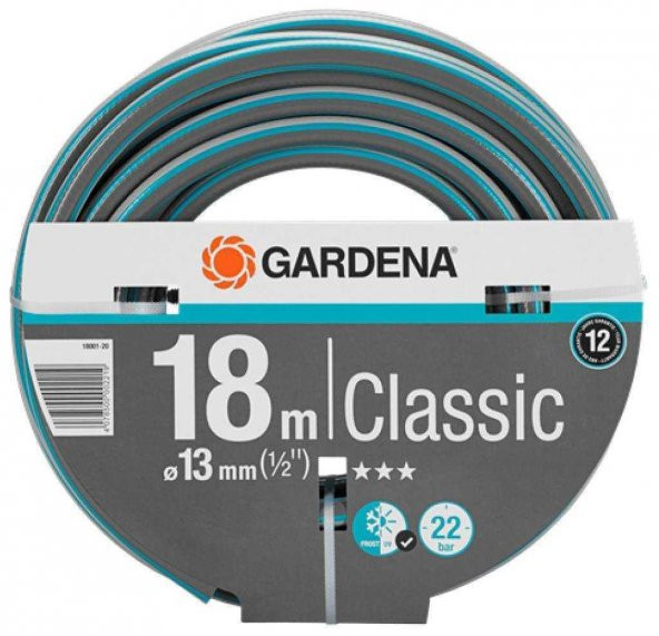 Gardena 18001 Classic Hortum 13 mm (1/2")