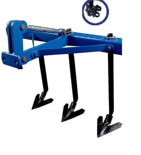 Çapa Makinası 3'lü Kaz Ayağı Kurt Ağız Bağlantılı ürün görseli